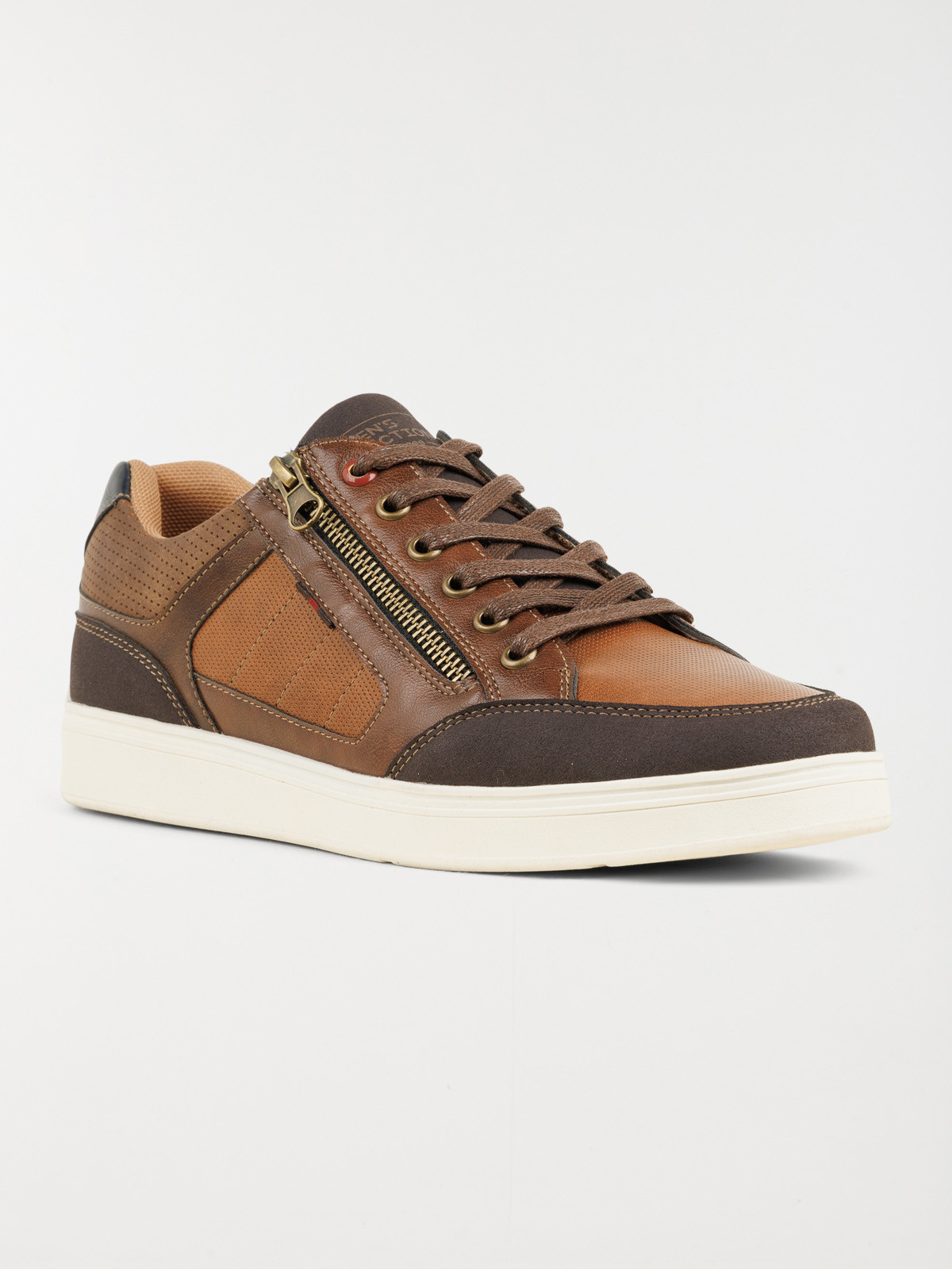 Baskets coloris marron homme (41-46)