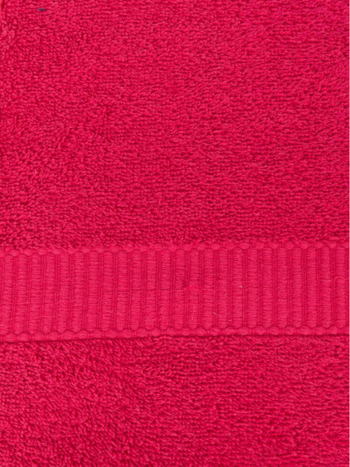 Drap de douche framboise 70...