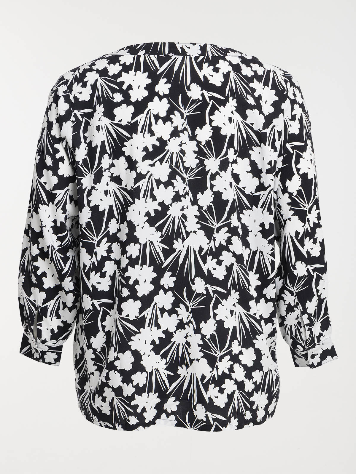 Blouse fleuri grande taille femme