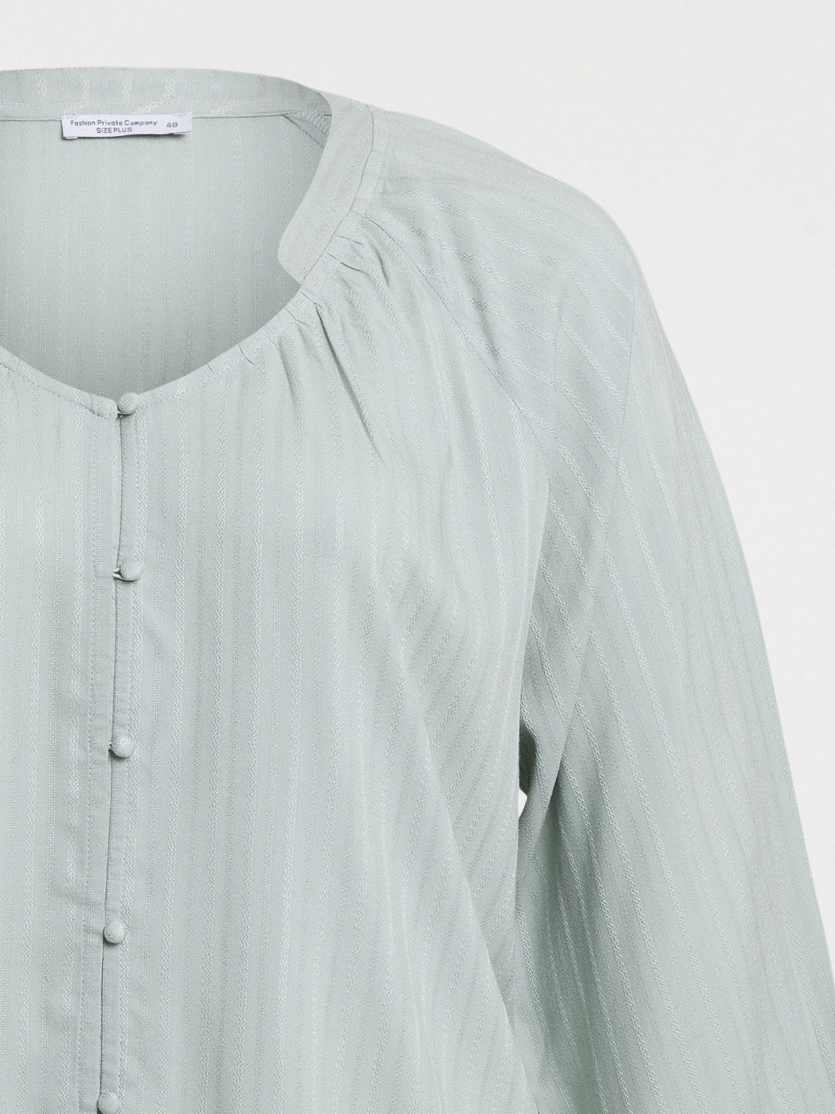 Chemisier boutonné grande taille femme