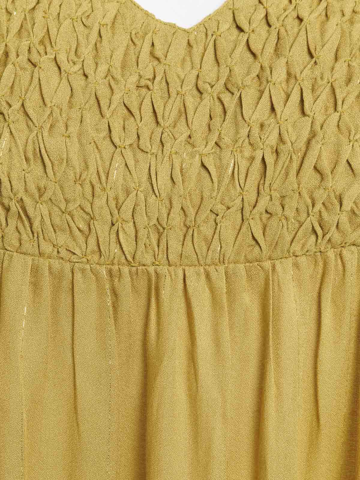 Blouse vert indien grande taille femme