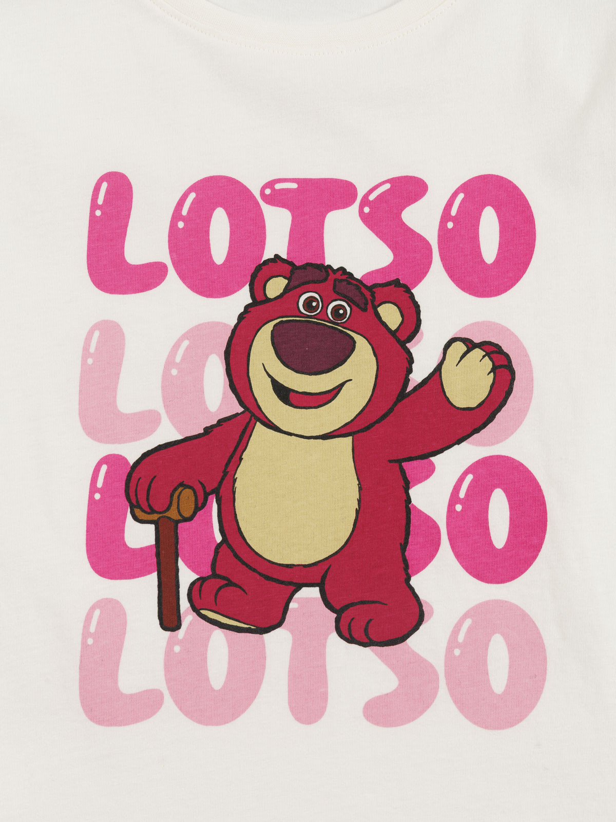 Tee-shirt écru Lotso fille (XXS-M) Tee-shirt écru Lotso fille (XXS-M)