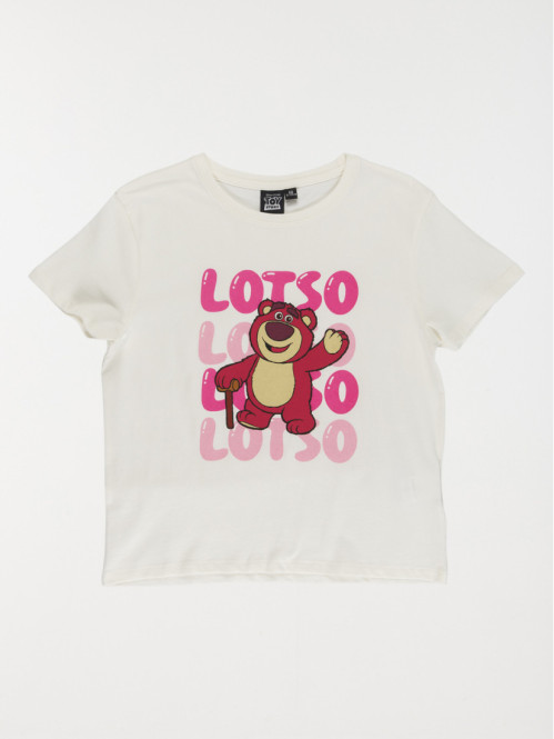Tee-shirt écru Lotso fille...