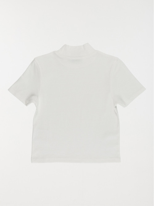 Tee-shirt col montant fille...