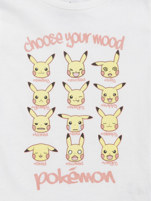 Tee-shirt Pikachu fille...