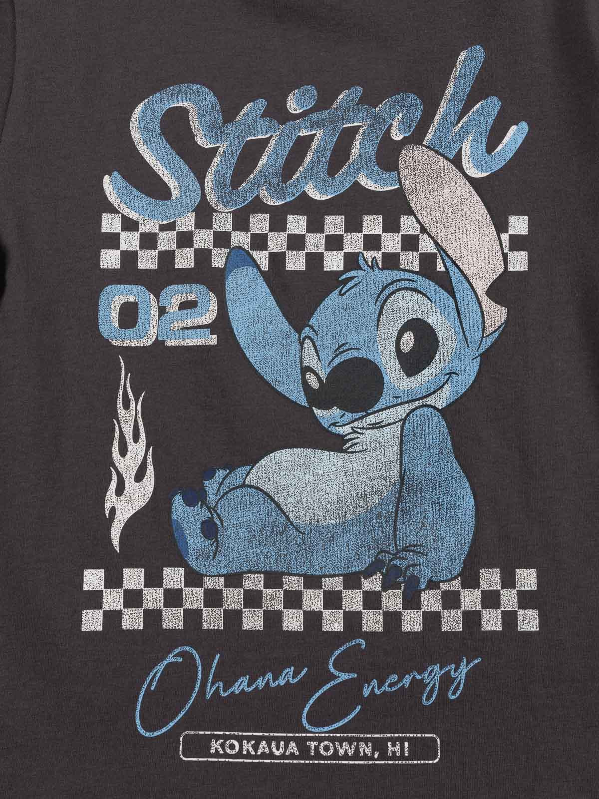 Tee-shirt Stitch garçon graphite (3-12A) Tee-shirt Stitch garçon graphite (3-12A)