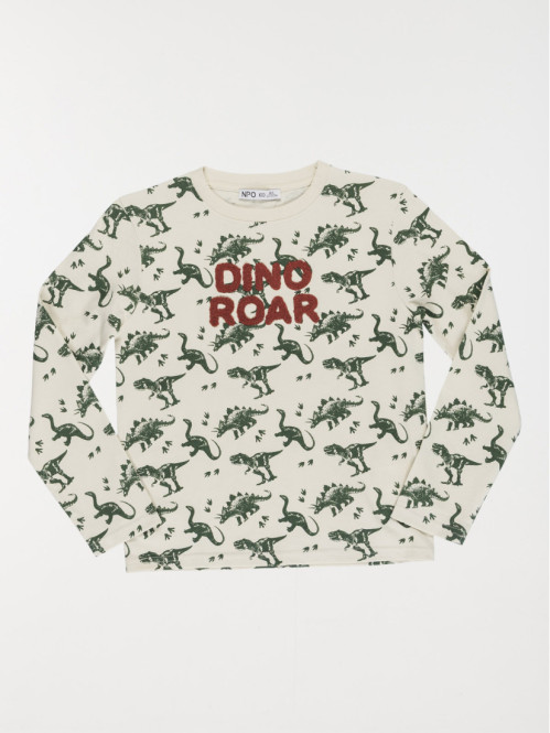 Tee-shirt dinosaures garçon (3-12A)