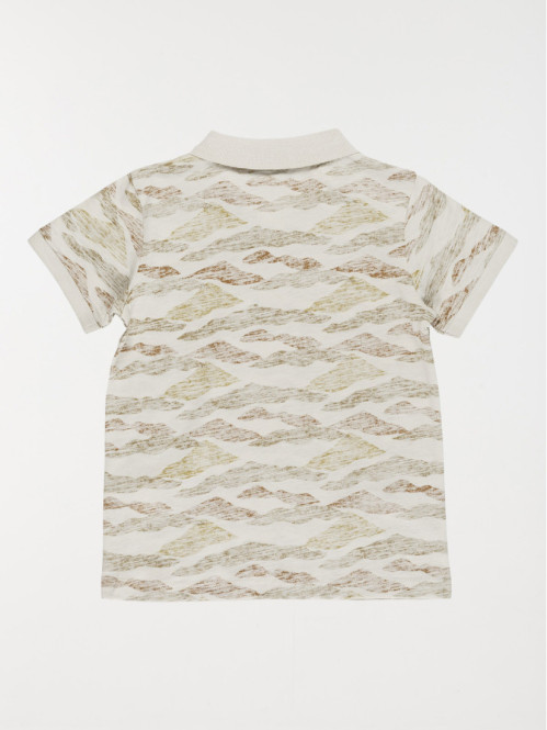 Polo imprimé garçon (3-12A)