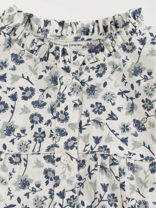 Blouse fleurie fille (3-12A)