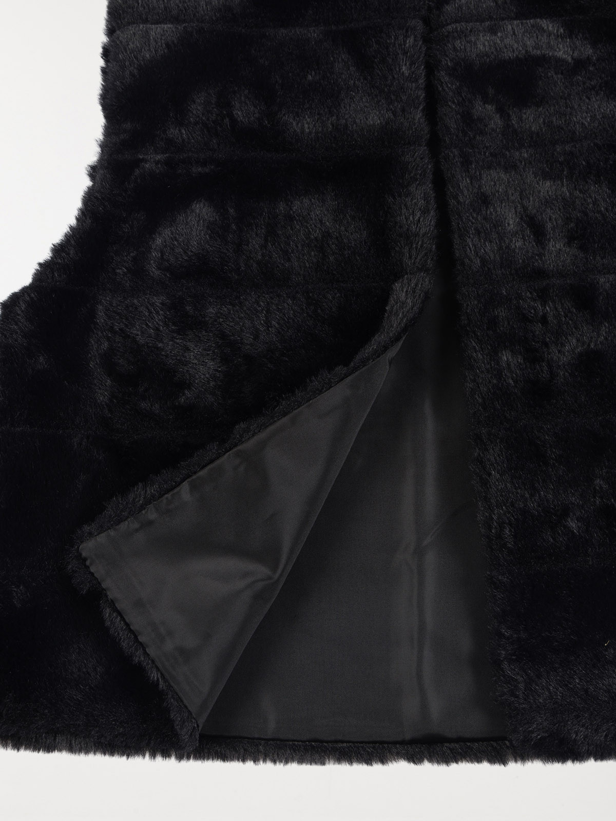 Gilet sans manches noir fille (3-12A) Gilet sans manches noir fille (3-12A)