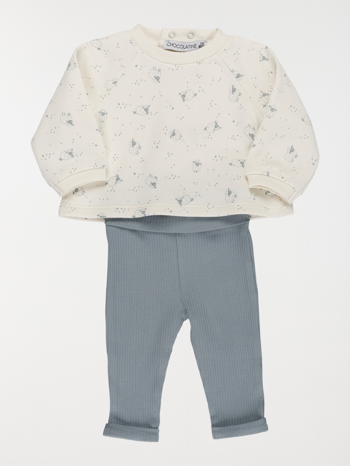 Ensemble sweat pantalon garçon (0-9M)