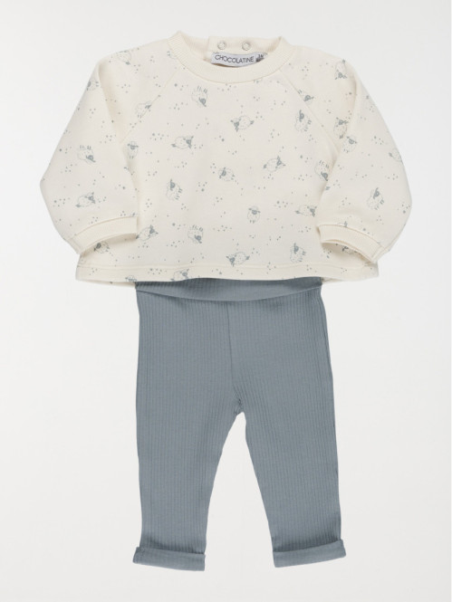 Ensemble sweat pantalon garçon (0-9M)