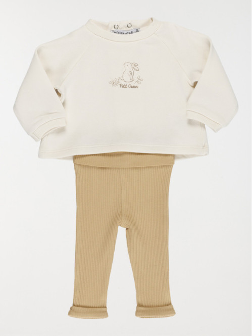 Ensemble sweat pantalon bébé (0-9M)