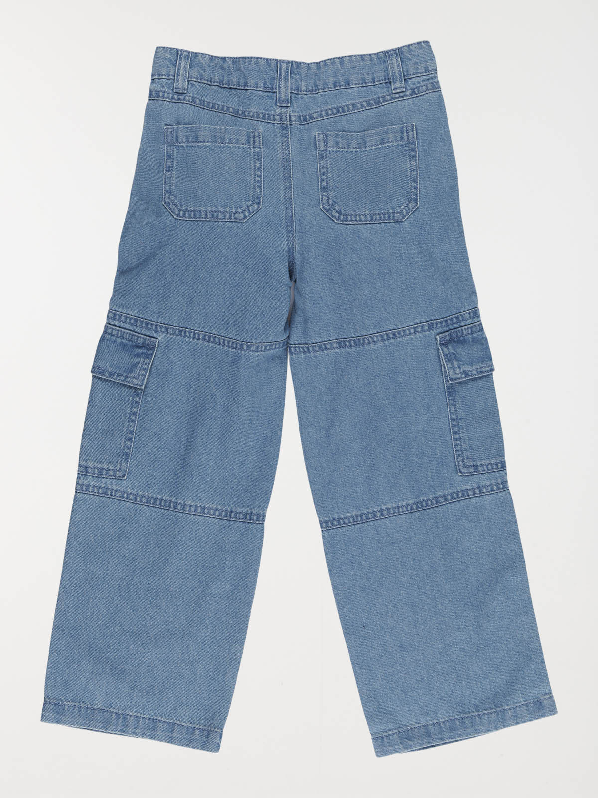 Jean cargo large fille (5-12A)