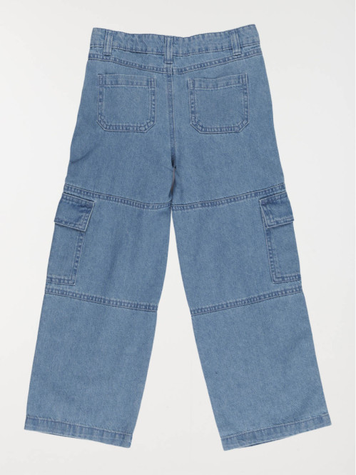 Jean cargo large fille (5-12A)