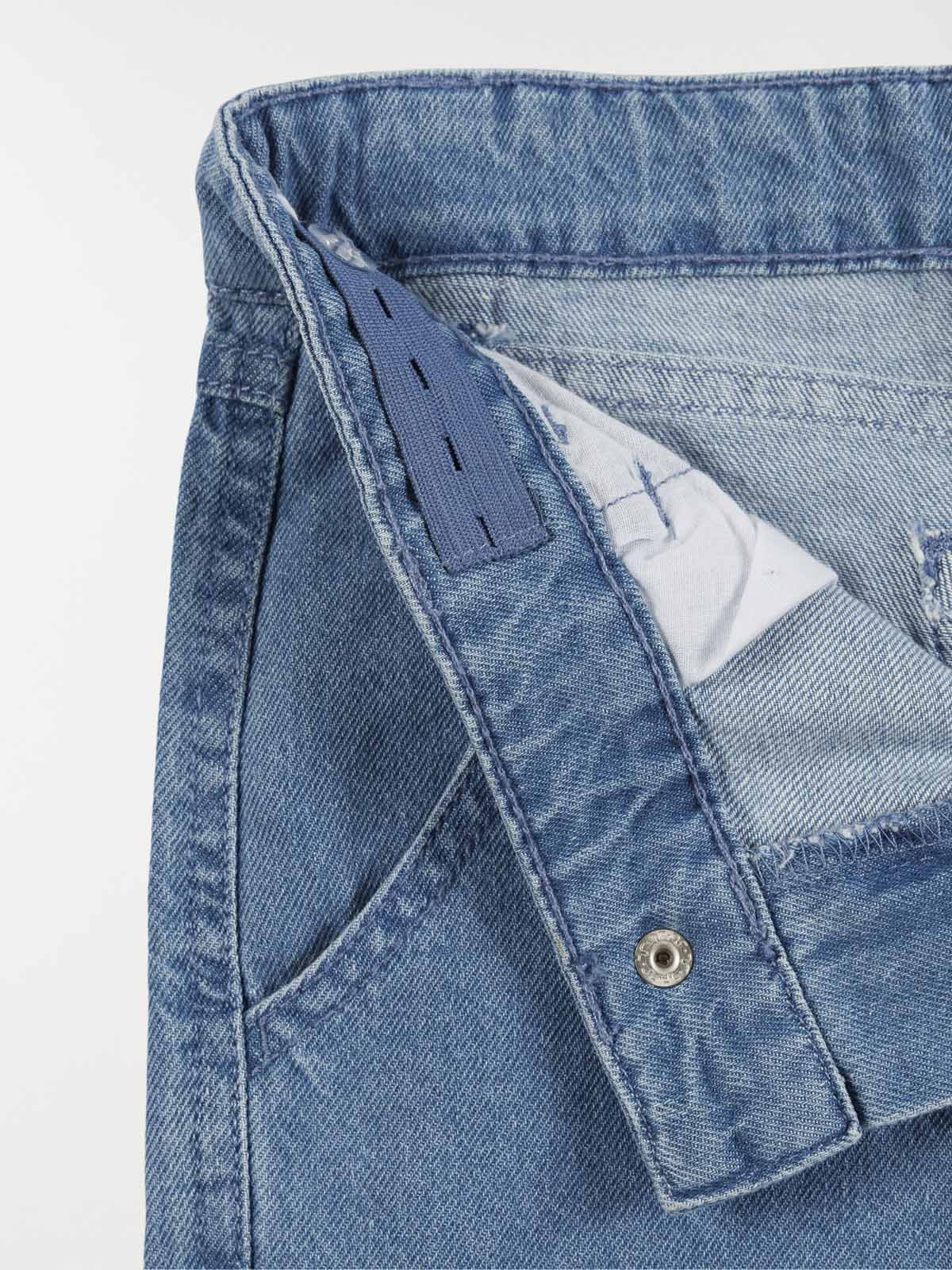 Jean cargo large fille (5-12A)