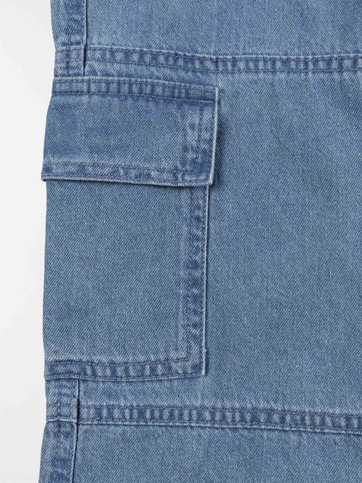Jean cargo large fille (5-12A)