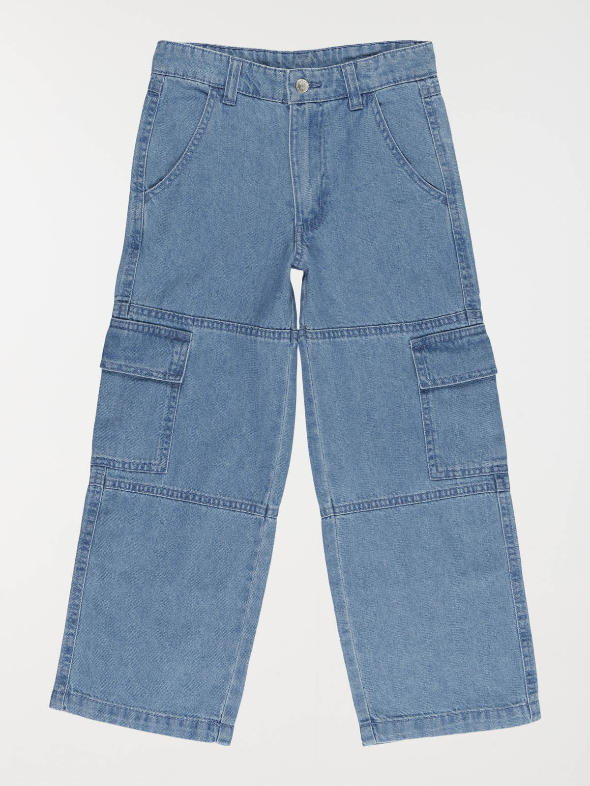 Jean cargo large fille (5-12A)