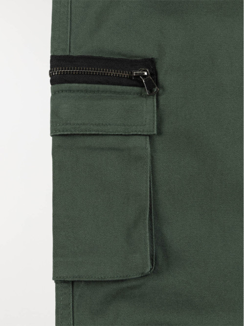 Pantalon cargo vert foncé...