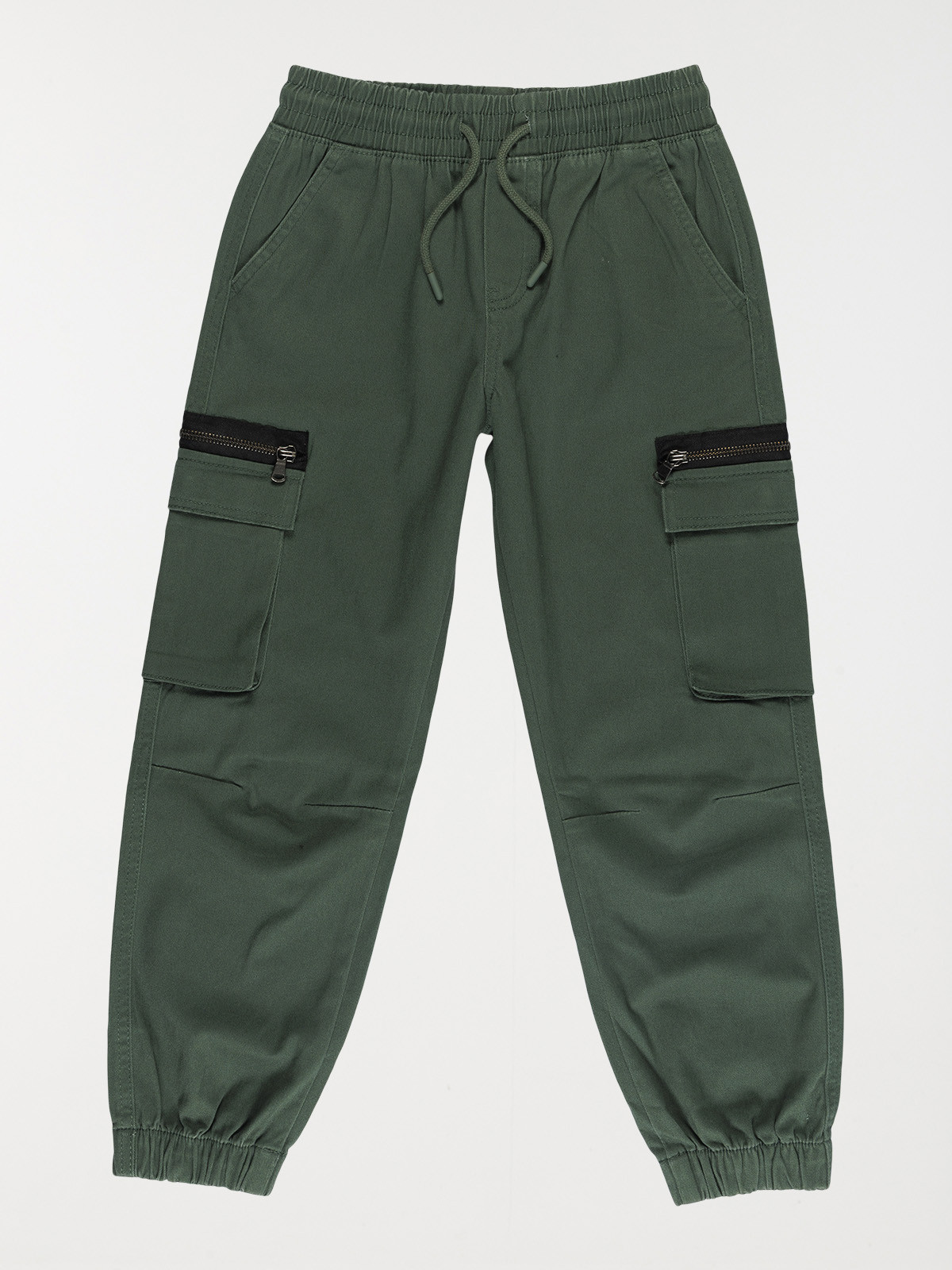 Pantalon cargo vert foncé garçon (3-12A)
