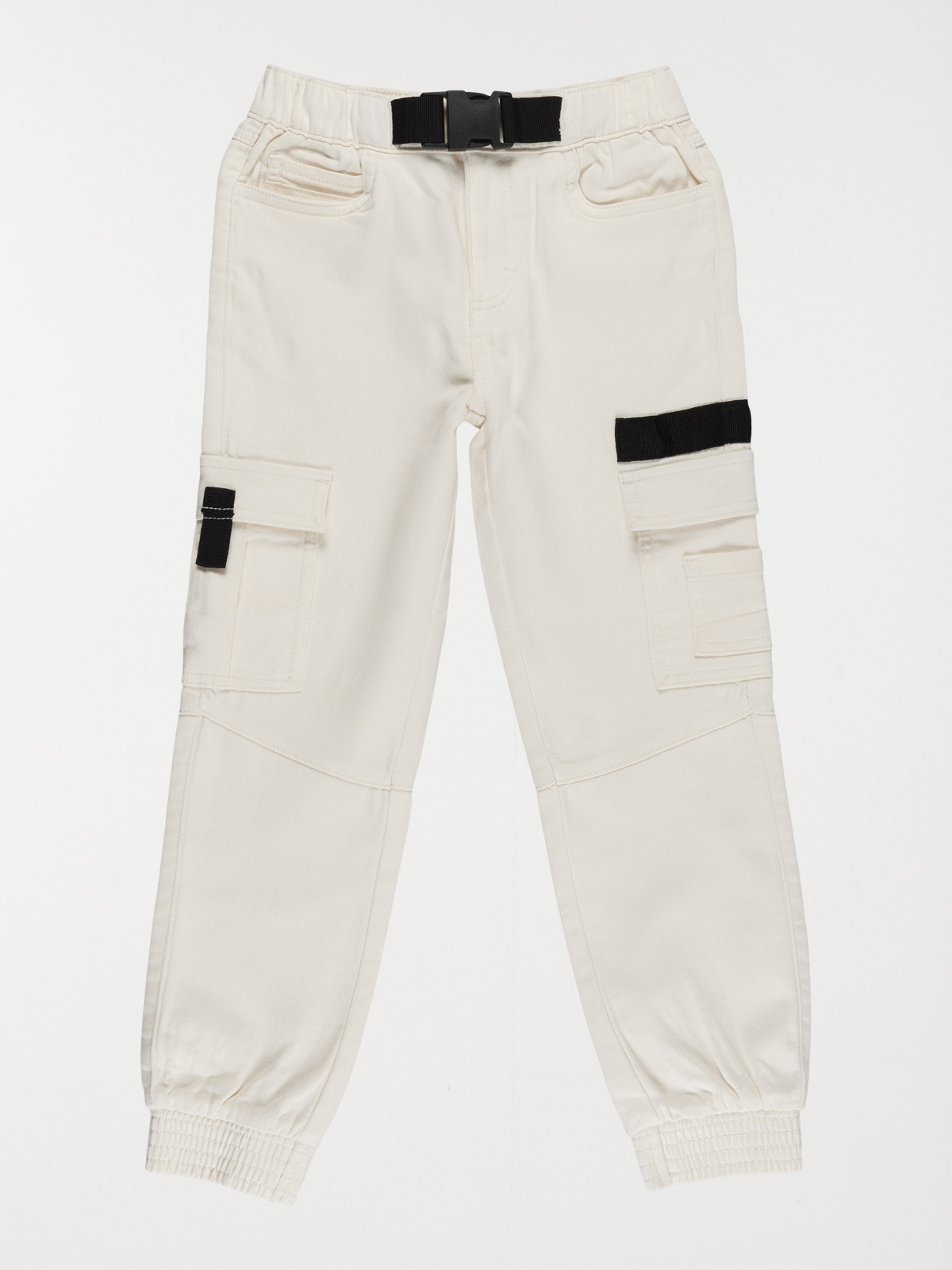 Pantalon cargo écru garçon (3-12A)