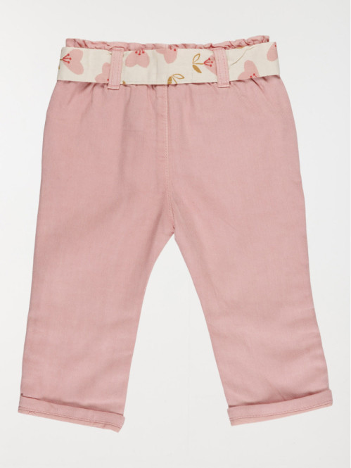 Pantalon détails fleuris...