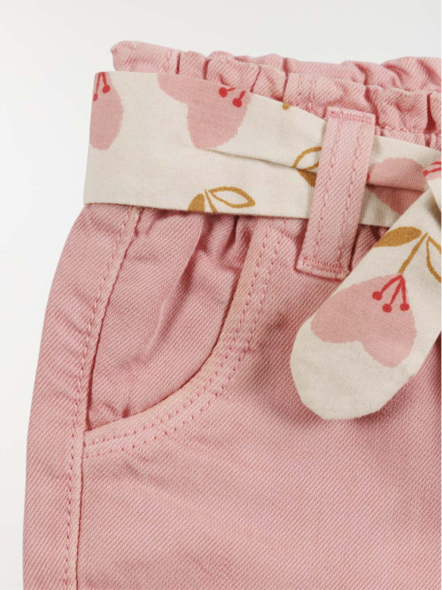 Pantalon détails fleuris...