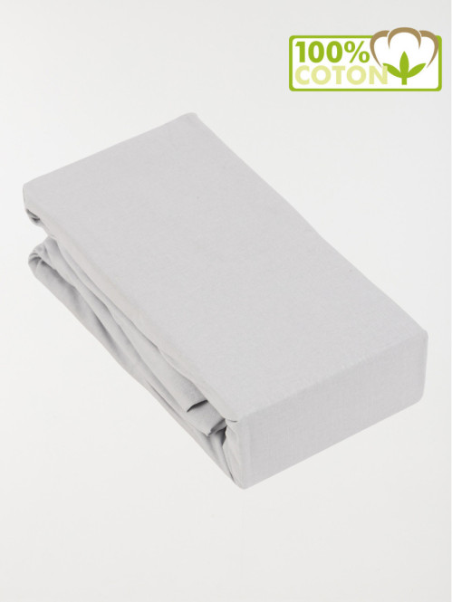 Drap housse 90 x 190 cm nuage