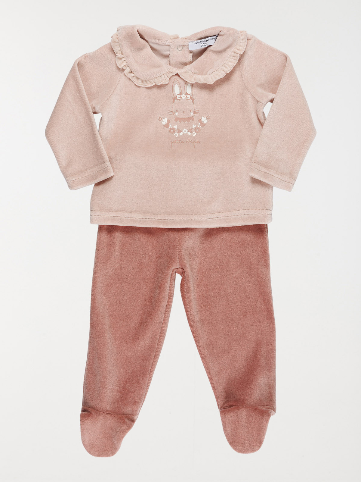 Pyjama lapin petite chipie fille (6-36M)