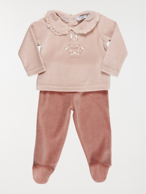 Pyjama lapin petite chipie fille (6-36M)