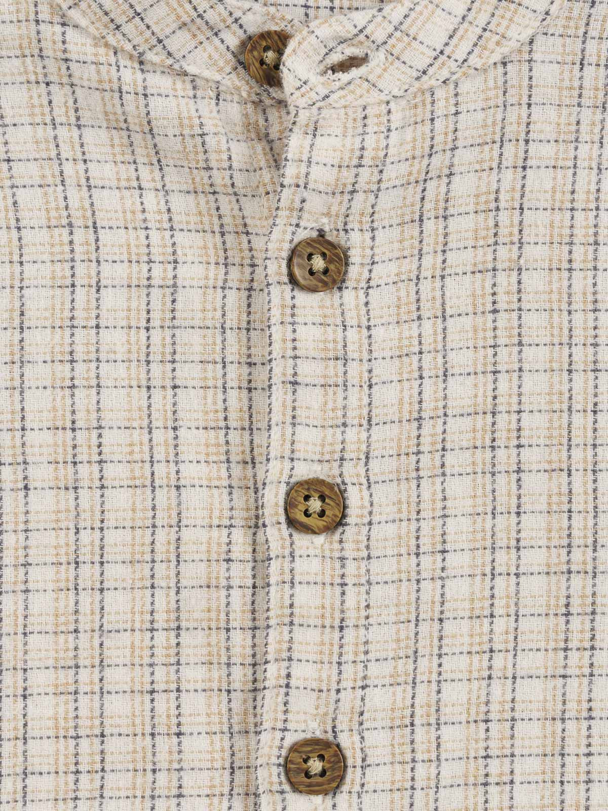 Chemise 100% coton garçon (6-36M)