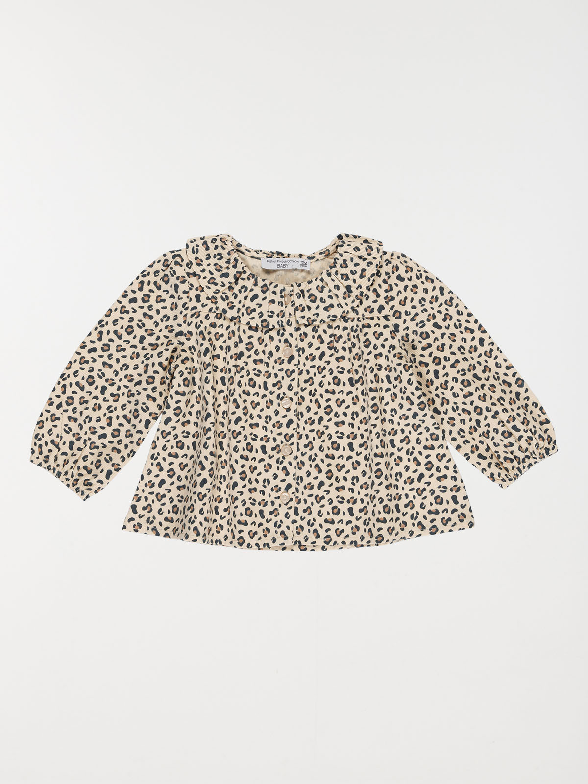 Chemisier léopard fille (3-36M)