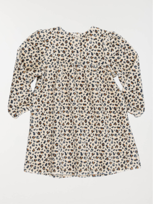 Robe léopard fille (3-36M)