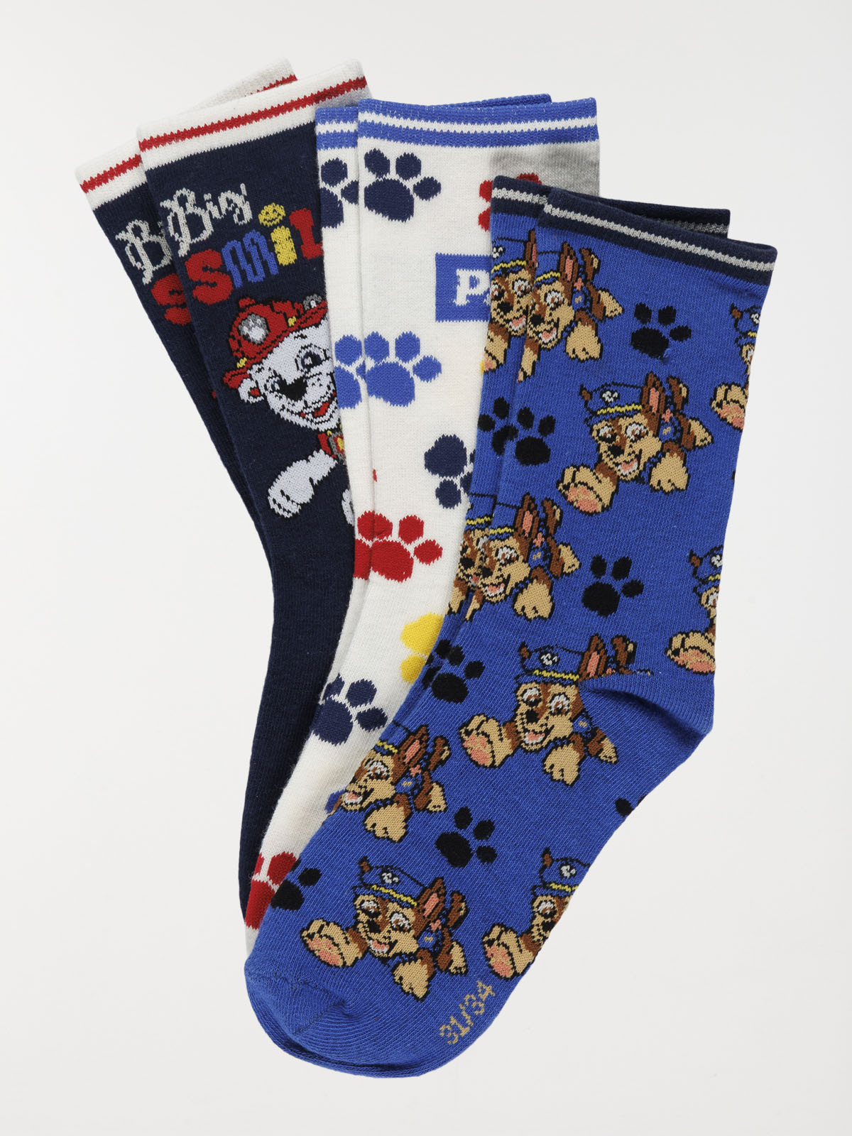 Lot chaussettes garçon Pat'Patrouille