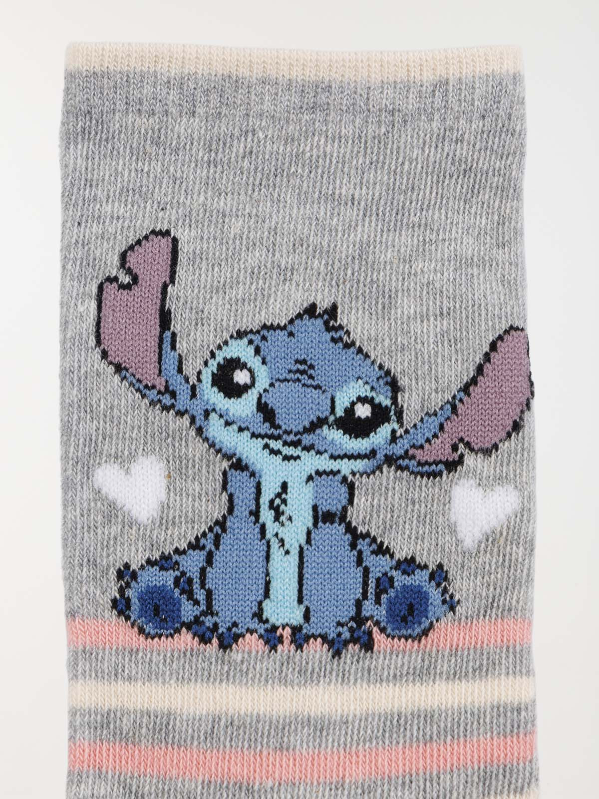 Lot 3 chaussettes Stitch fille