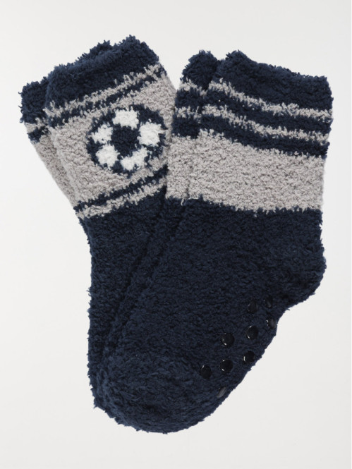 Lot 2 paires chaussettes football enfant