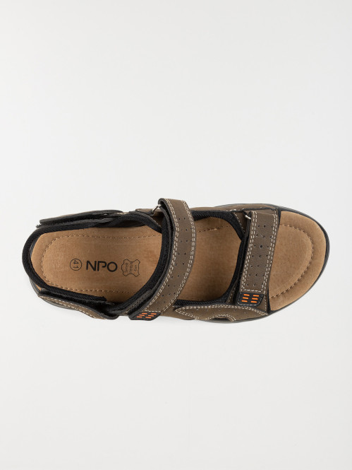 Nu-pieds triple scratchs...