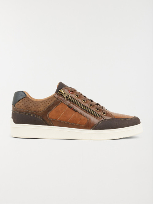 Baskets coloris marron homme (41-46)