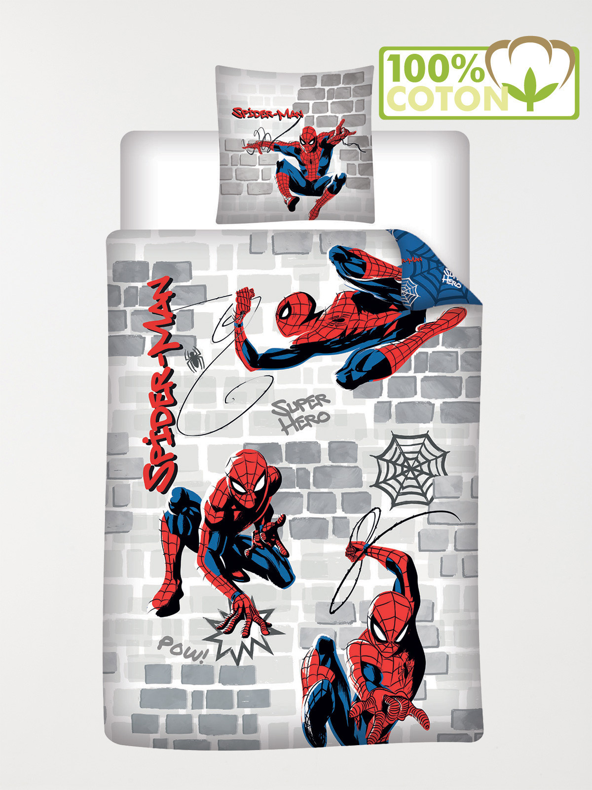Parure SPIDERMAN 1 personne 140x200 cm