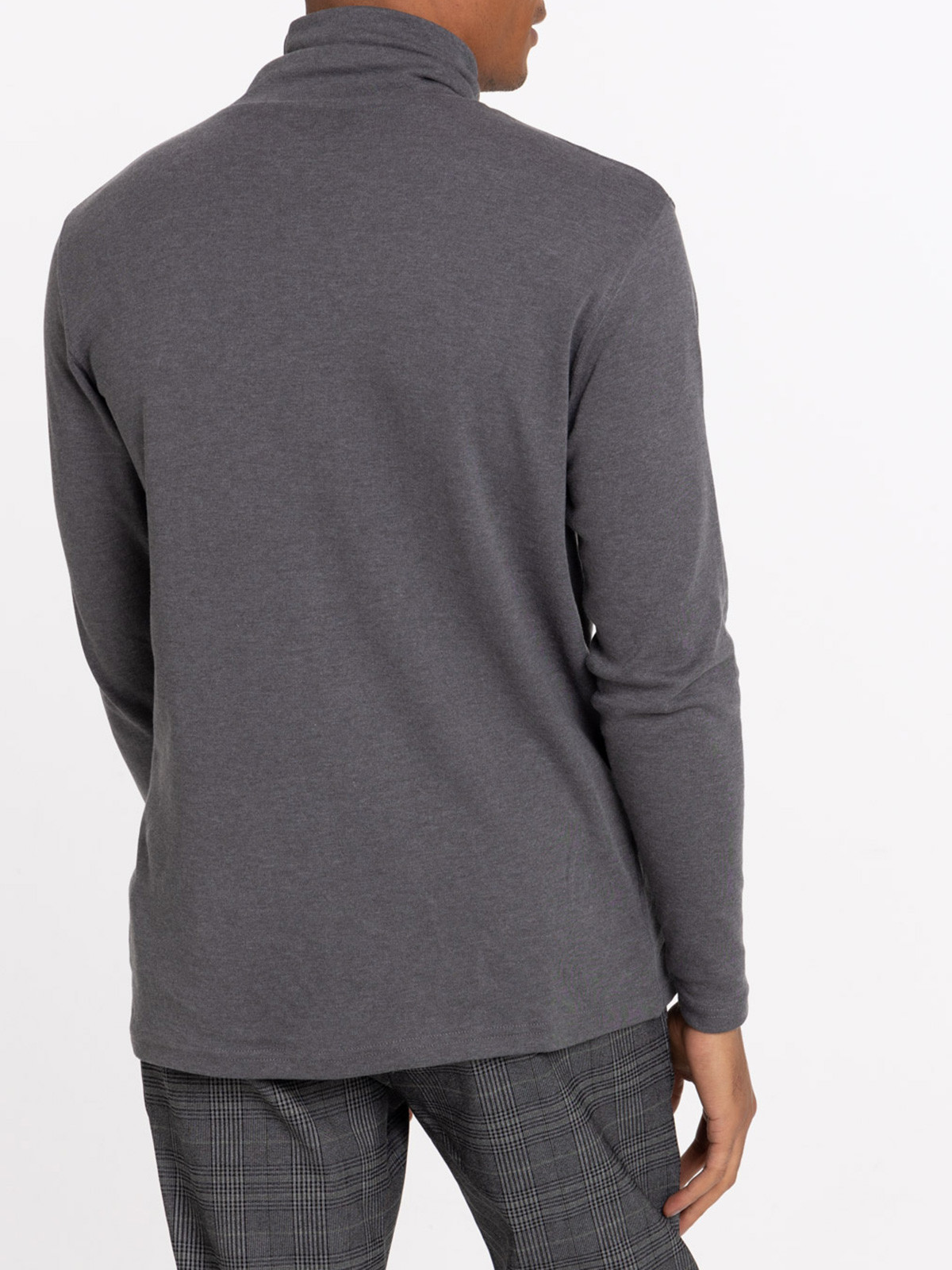 T-shirt col roulé homme