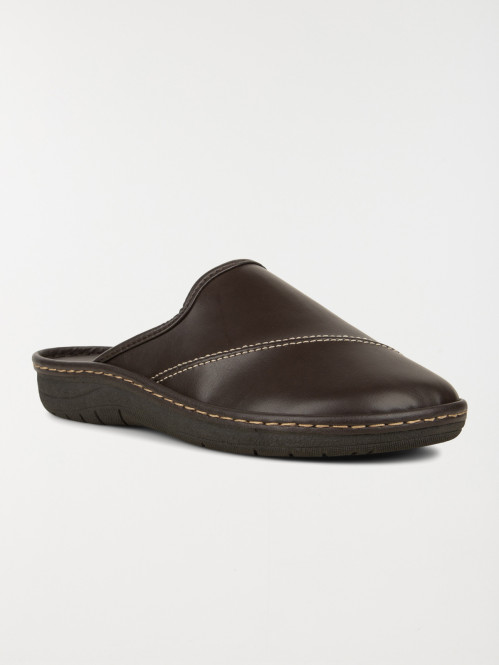 Chausson sabot marron homme...