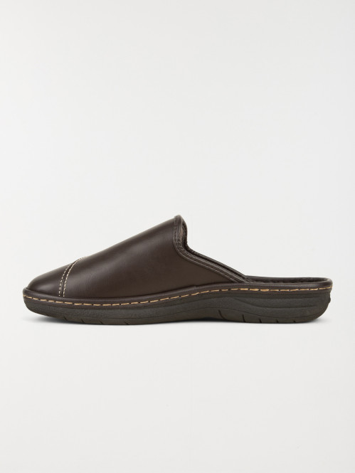 Chausson sabot marron homme...