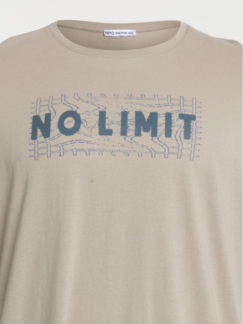 T-shirt grande taille homme