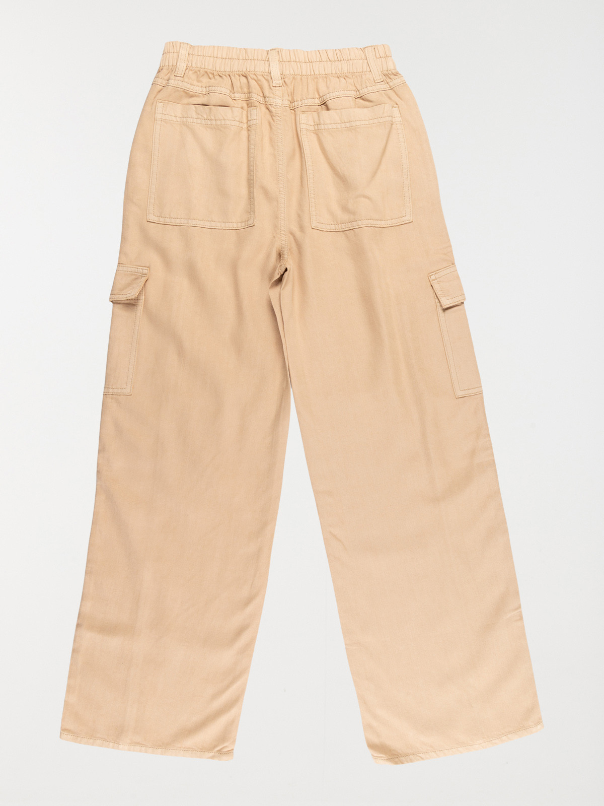 Pantalon cargo large fille (XXS-M)