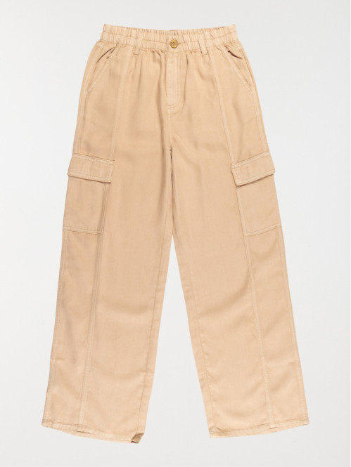 Pantalon cargo large fille...