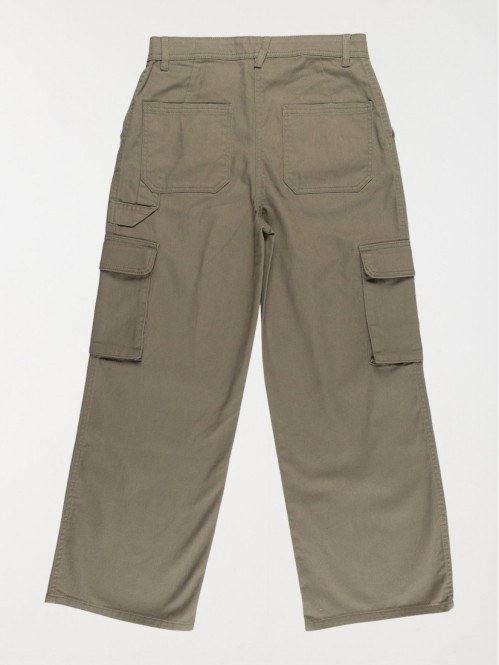 Pantalon cargo vert pin...