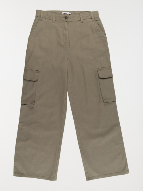 Pantalon cargo vert pin fille (XXS-M)