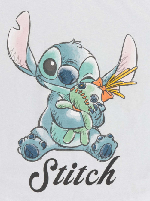 Tee-shirt Stitch fille (3-12A)