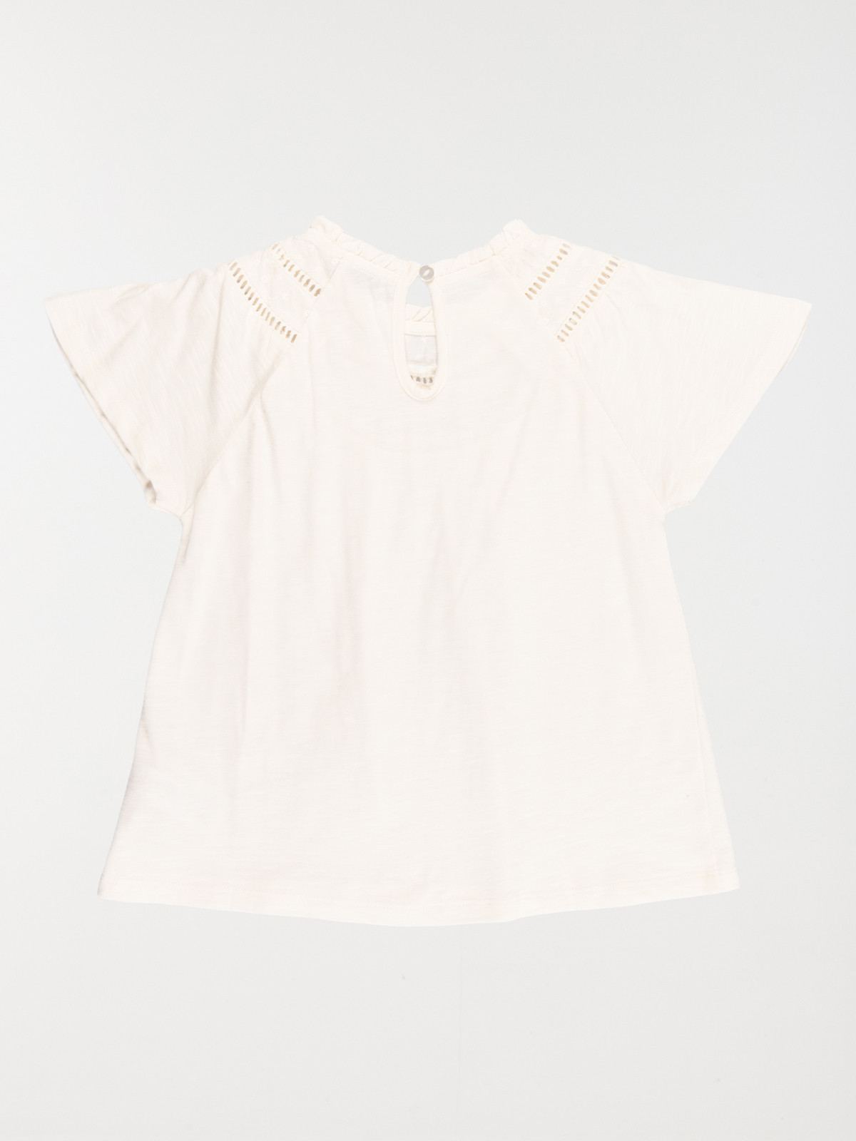 T-shirt broderie anglaise fille (3-12A)