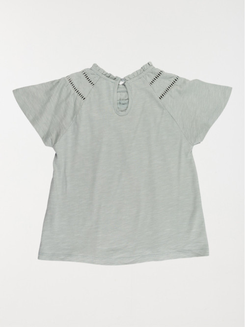 T-shirt fille broderie...